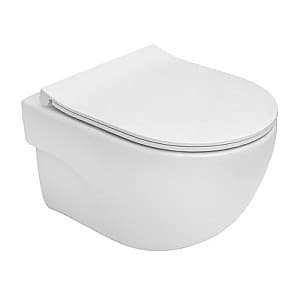 Vas WC suspendat Roca Meridian Compacto Rimless (34H242)