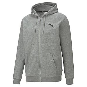 Hanorac Puma Ess Small Logo Fz Hoodie Tr Gray