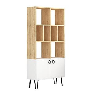 Etajera DECO Bene Oak/White