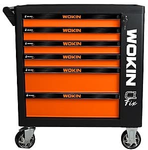 Ящик для  инструментов Wokin с роликами 6 отсеков (901501)