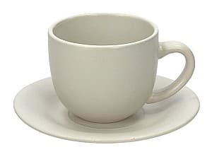 Set pentru ceai si cafea Tognana Rustical 6 buc Bej