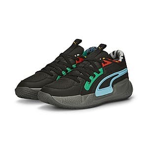 Adidasi barbati Puma Court Rider Chaos Block Party