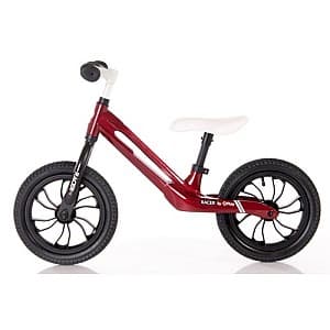 Bicicleta fara pedale QPlay Racer Red/White