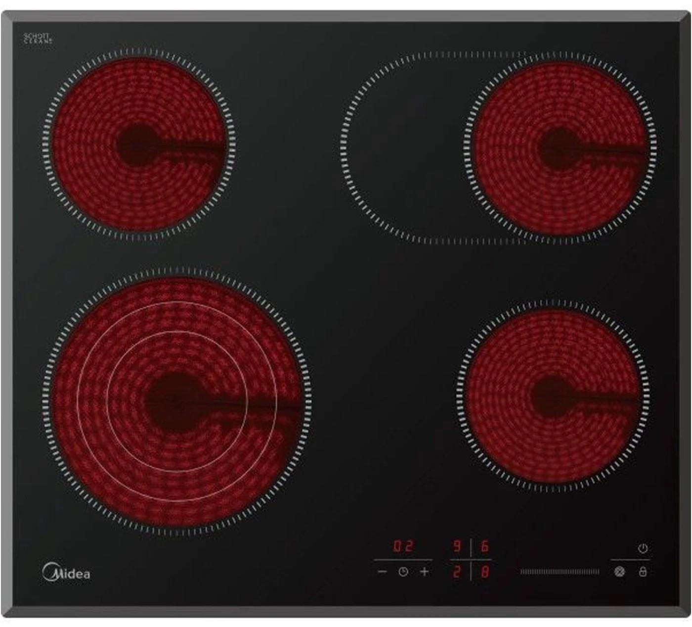 Plita incorporabila electrica Midea MC-HF672B