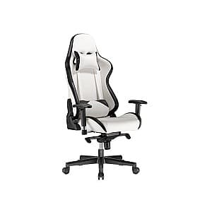 Fotoliu gaming Lumi CH06-36 White/Black