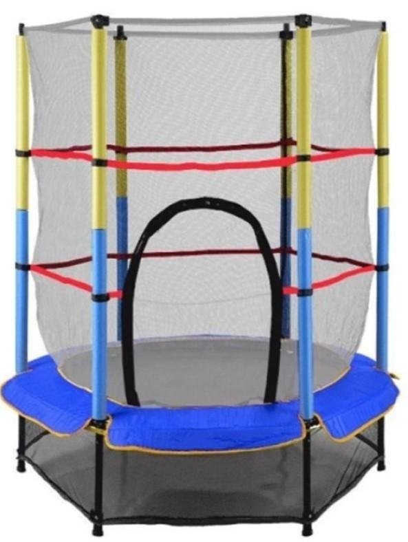 Trambulina 4Play Jump Yellow-Blue