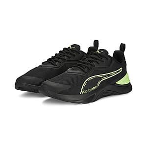 Adidași Puma Infusion black green