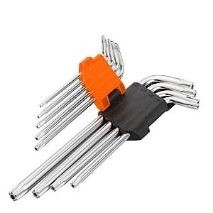  Wokin 9 chei hexagonale torx cu brat lung Cr-V T10-T 50