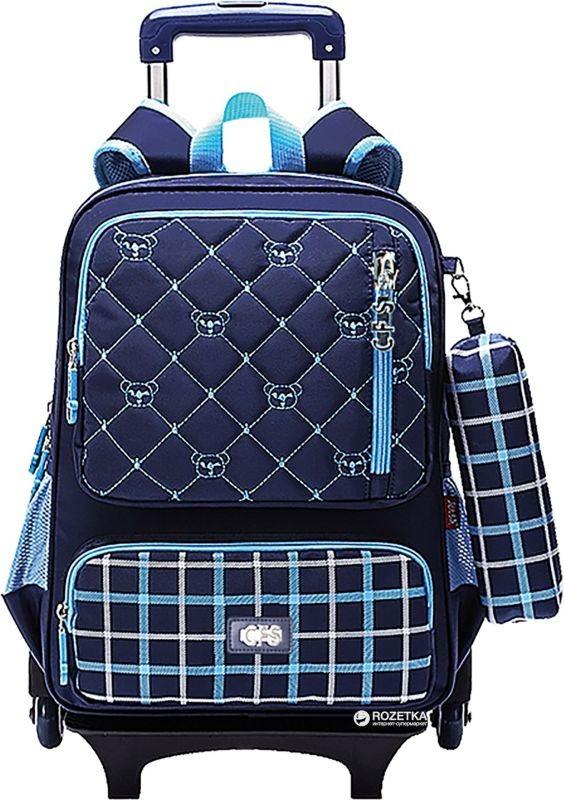 Рюкзак VLM 17 Trolley Синий+пенал