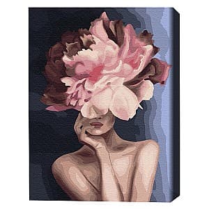 Картина по номерам BrushMe Изящный цветок 40×50 см (без упаковки)