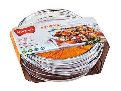 Tava de copt MARINEX NR-1645/5715 cu capac 1 L