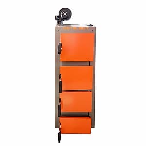 Cazan pe combustibil solid MetalBet Carbon Classic Bio 42KW
