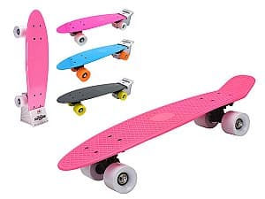 Скейтборд XQMax 58X14X9см розовый
