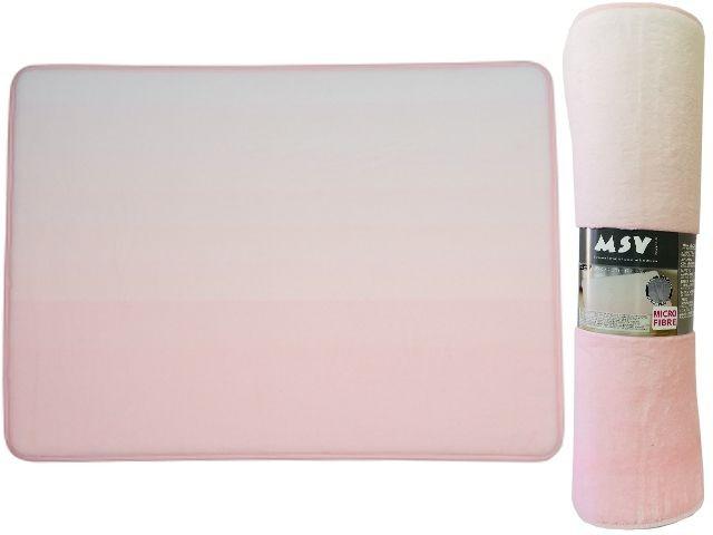 Covoras de baie MSV Sugar roz 50X70cm