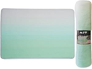 Коврик для ванной MSV Sugar зеленый 50X70см