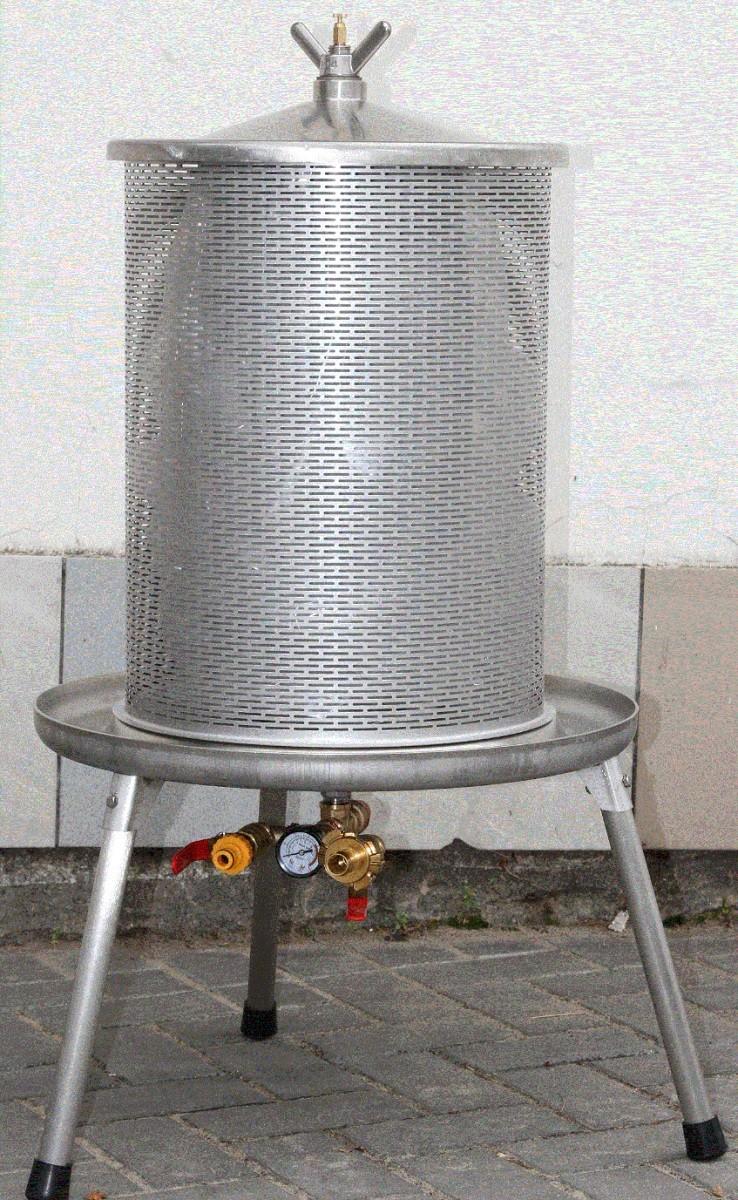 Виноградный пресс VLM Hidropresa INOX 40 L