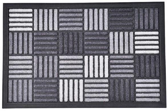 Covoras intrare Luance Sectiuni gri