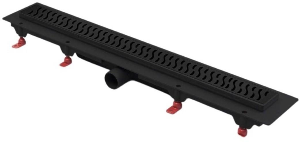 Rigola de dus Chudej HARMONY BLACK 650x60mm