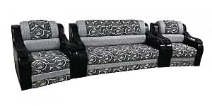 Set canapea si fotolii V-Toms Alania Grey G1