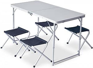 Раскладной стол Pinguin Table Set (1 стол х 4 стулья)