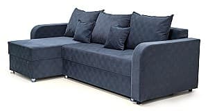 Угловой диван Elegant Style Eco (250) Dark Blue