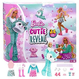 Кукла BARBIE Cutie Reveal Зимний адвент-календарь