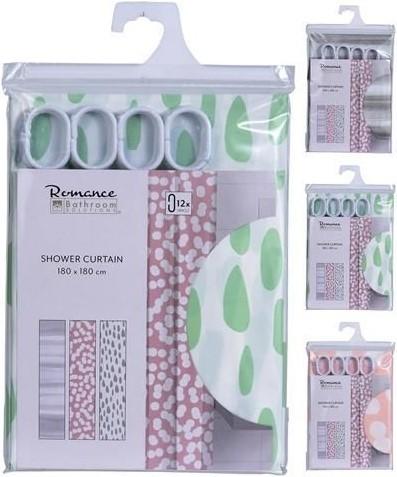 Perdea de baie Bathroom Solutions Romance