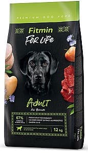 Сухой корм для собак Fitmin For Life adult 12kg
