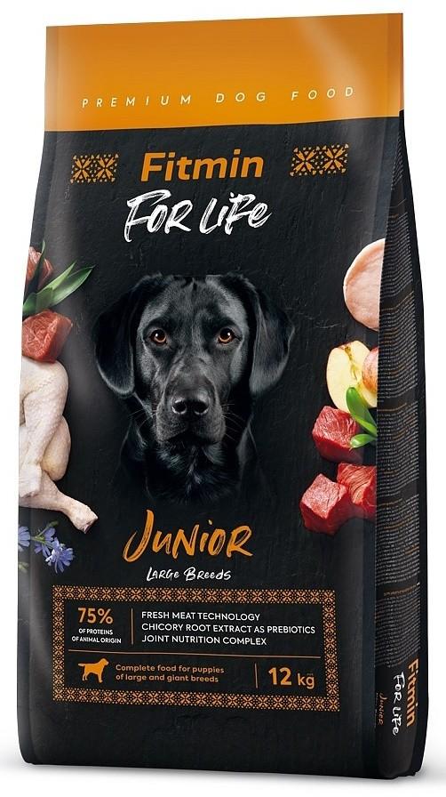 Hrana uscata pentru caini Fitmin For Life Junior Large Breeds 12kg