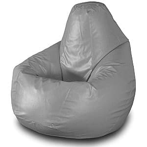 Fotoliu puf Beanbag Gloss Pear Max XXL Gray