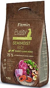 Hrană uscată pentru câini Fitmin Purity Rise Semimoist Rabit&Lamb 4kg