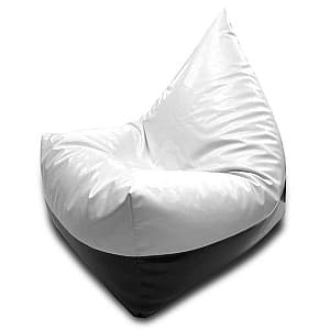 Fotoliu puf Beanbag Gloss Pyramid Max XL White