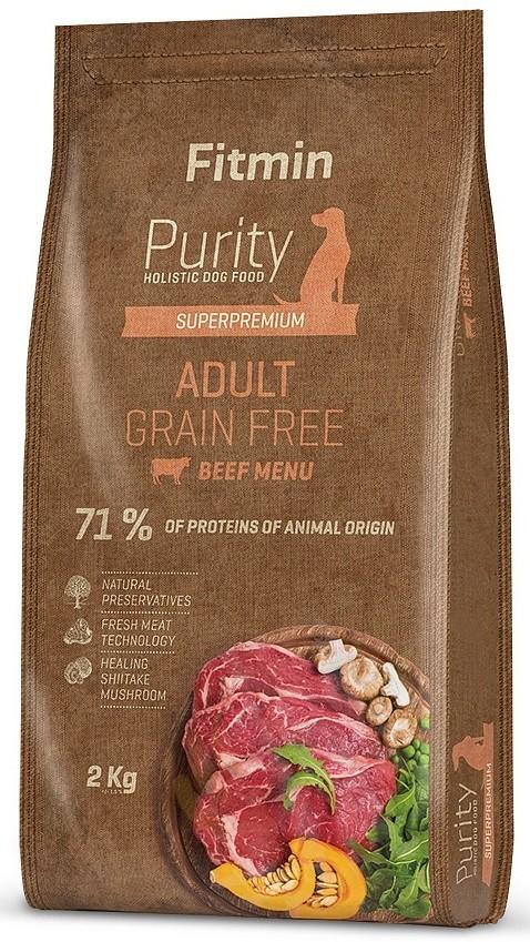 Hrana uscata pentru caini Fitmin Purity GF Adult Beef 2kg