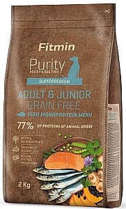 Сухой корм для собак Fitmin Purity GF Adult&Junior Fish Menu 2kg