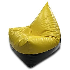 Fotoliu puf Beanbag Gloss Pyramid Max XL Yellow