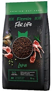 Нrană uscată pentru pisici Fitmin For Life Adult Lamb 8kg