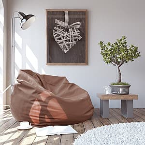 Fotoliu puf DP Bean-Bag Piele Eco Brown