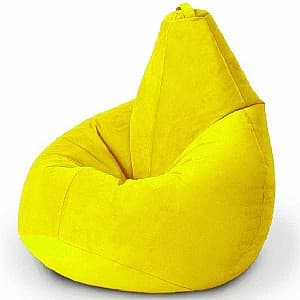 Fotoliu puf Beanbag Standart Pear L Yellow