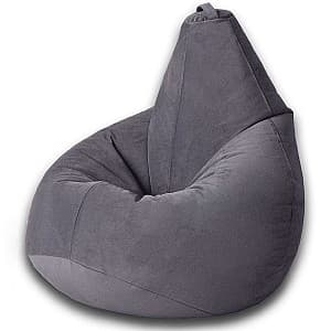 Кресло мешок Beanbag Standart Pear L Dark Gray