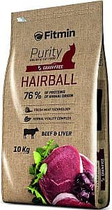 Hrana uscata pentru pisici Fitmin Purity Hairball 10kg