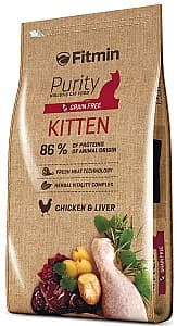 Hrana uscata pentru pisici Fitmin Purity Kitten 10kg