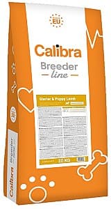 Hrană uscată pentru câini Calibra Breeder Line Starter&Puppy Lamb 20kg