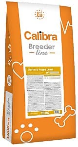 Hrana uscata pentru caini Calibra Breeder Line Starter&Puppy Lamb 20kg