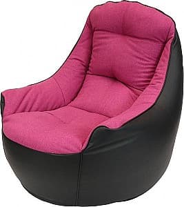 Fotoliu puf Beanbag BigBoss XL Pink Black