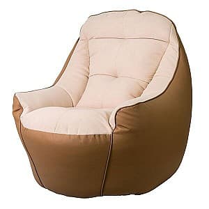Кресло мешок Beanbag BigBoss XL Beige Brown