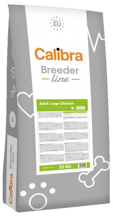 Hrana uscata pentru caini Calibra Breeder Line Adult Large 20kg