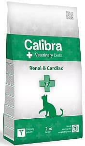 Нrană uscată pentru pisici Calibra VD Cat Renal&Cardiac 2kg