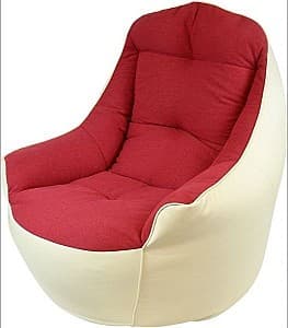 Кресло мешок Beanbag BigBoss XL Red White