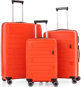 Valiza de calatorie CCS 5236 Set Orange