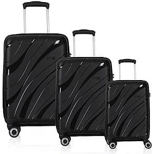 Valiza CCS 5223 Set Black